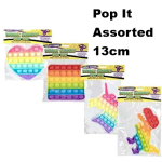 Bubble Pop It Sensory Toy 13cm - Assorted Designs